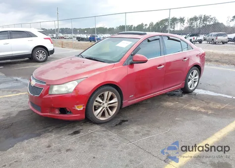 2012 Chevrolet Cruze Ltz z USA, uszkodzony, nr VIN 1G1PH5SC7C7262890